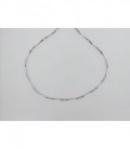COLLAR OR BLANC 18 KTS