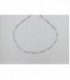 COLLAR OR BLANC 18 KTS