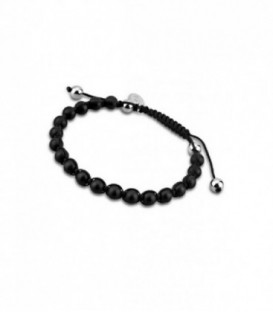 LOTUS STYLE PULSERA CAB.NEGRO.