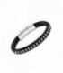 LOTUS STYLE PULSERA CAB.NEGRO.