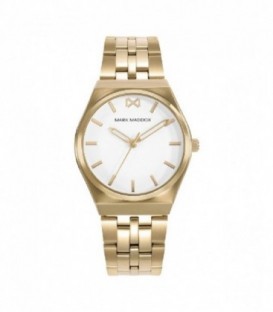 RELOJ ACERO IP DORADO BRAZALETE SRA VA
