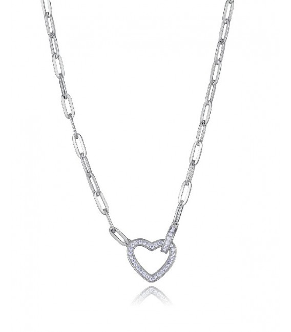 COLLAR PLATA DE LEY BA?O RODIO CIRC SRA