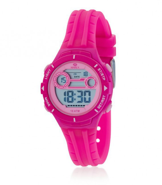 RELOJ DIGITAL NIÑA FUCSIA 25155